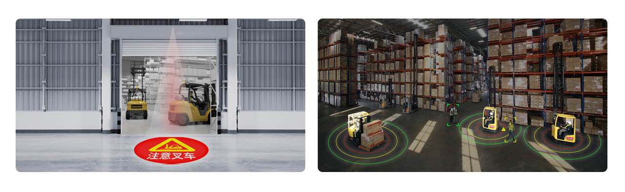 仓库通道盲区进出门口防撞系统功能 仓库通道盲区进出门口防撞系统功能
