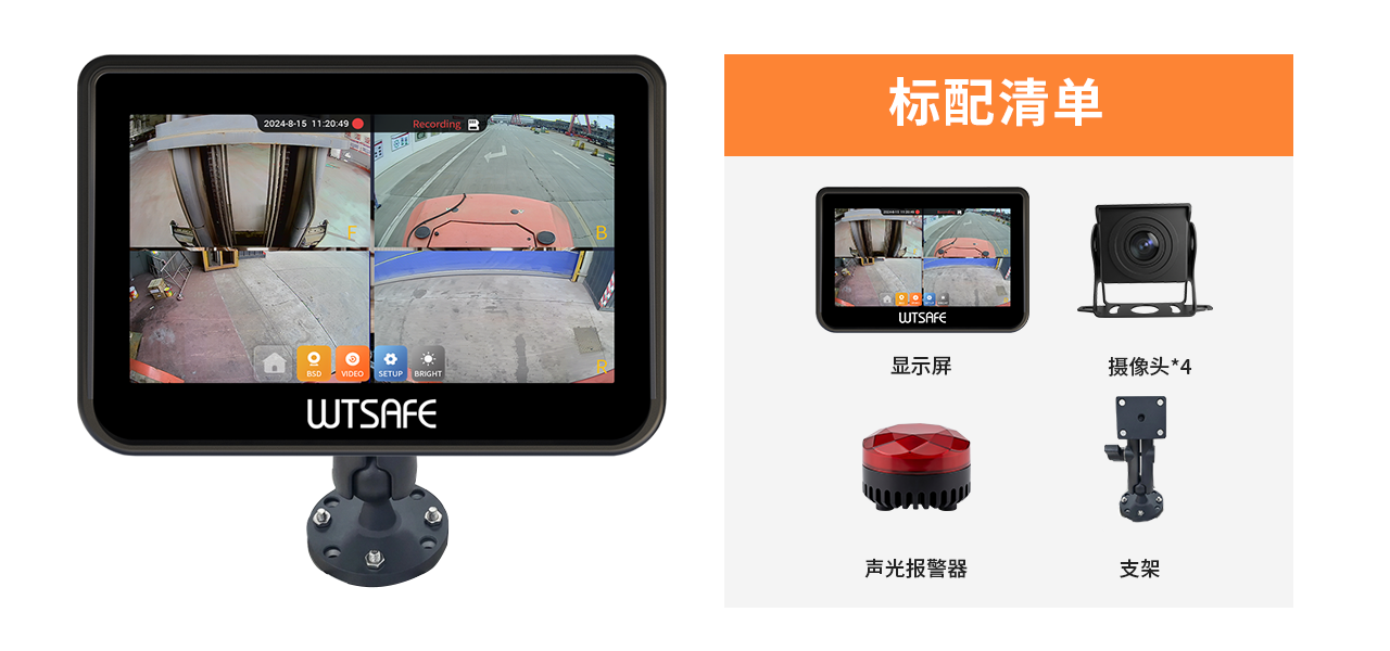 唯创安全SF -415叉车盲区监测预警系统标配清单.png 唯创安全SF -415叉车盲区监测预警系统标配清单.png
