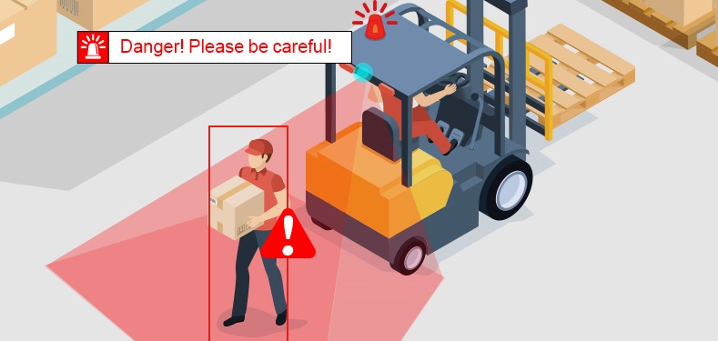 叉车视线遮挡看不清？该装哪种叉车监控系统？